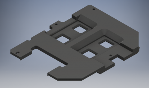 当社製品(カーボンアルミ複合素材)リフロー用位置決め治具