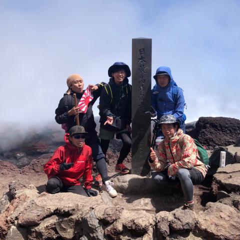 毎年恒例の富士登山!