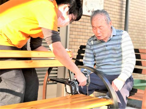 入居者様の言葉や笑顔に支えられて、ともに生きています。