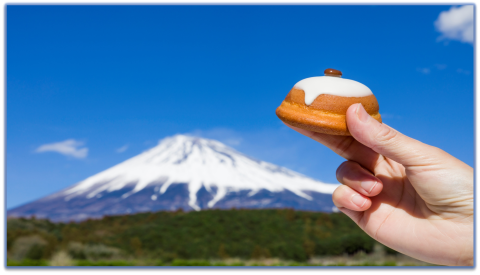 富士山と富士山頂